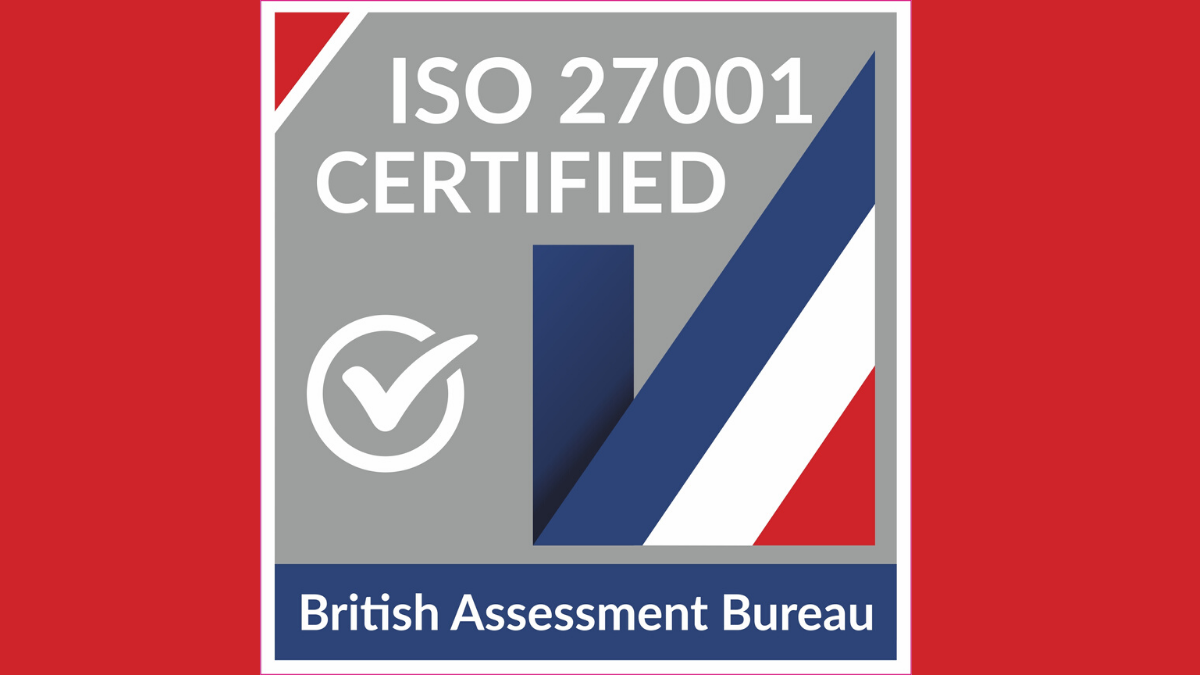 Webio Image of ISO 27001 Information Security Accreditiation Logo
